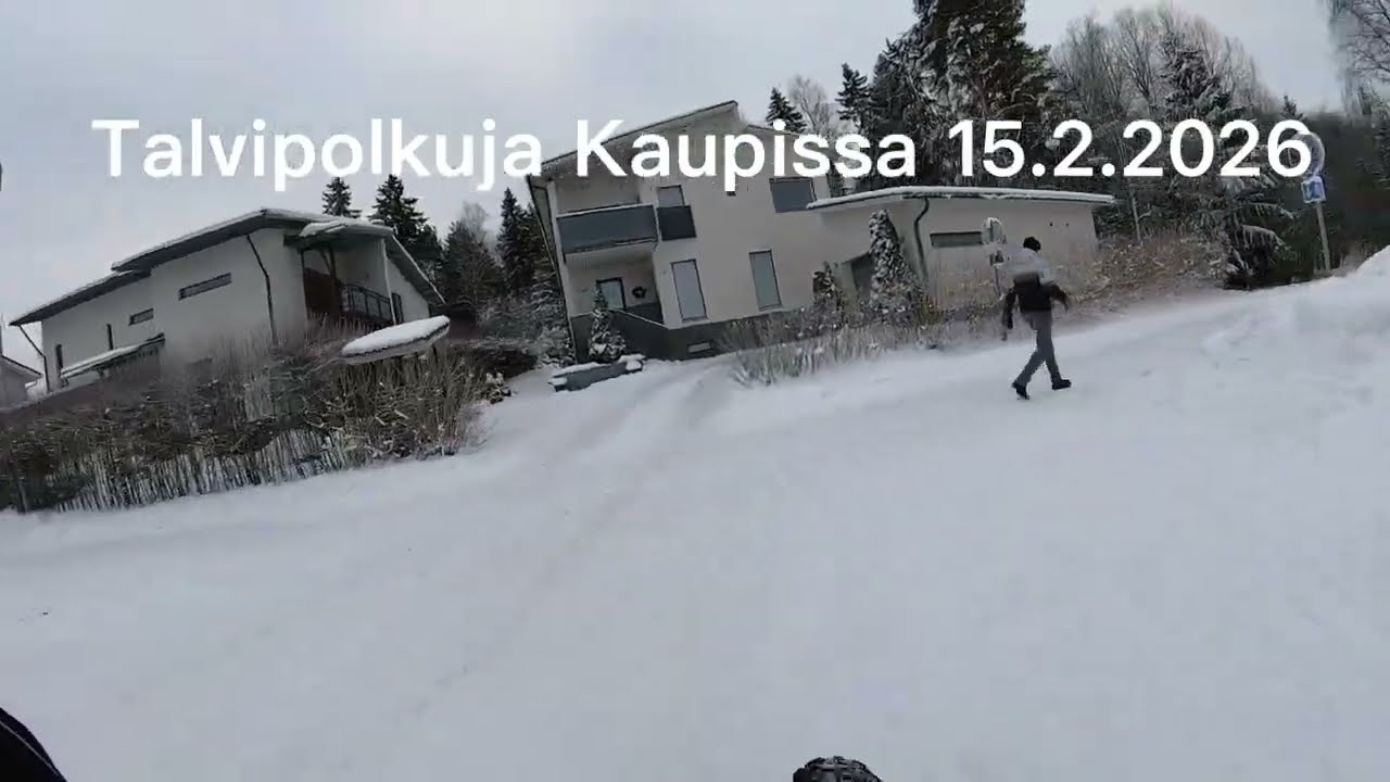 Talvipolkuja Kaupissa ja miesten juttuja, 15.2.2026
