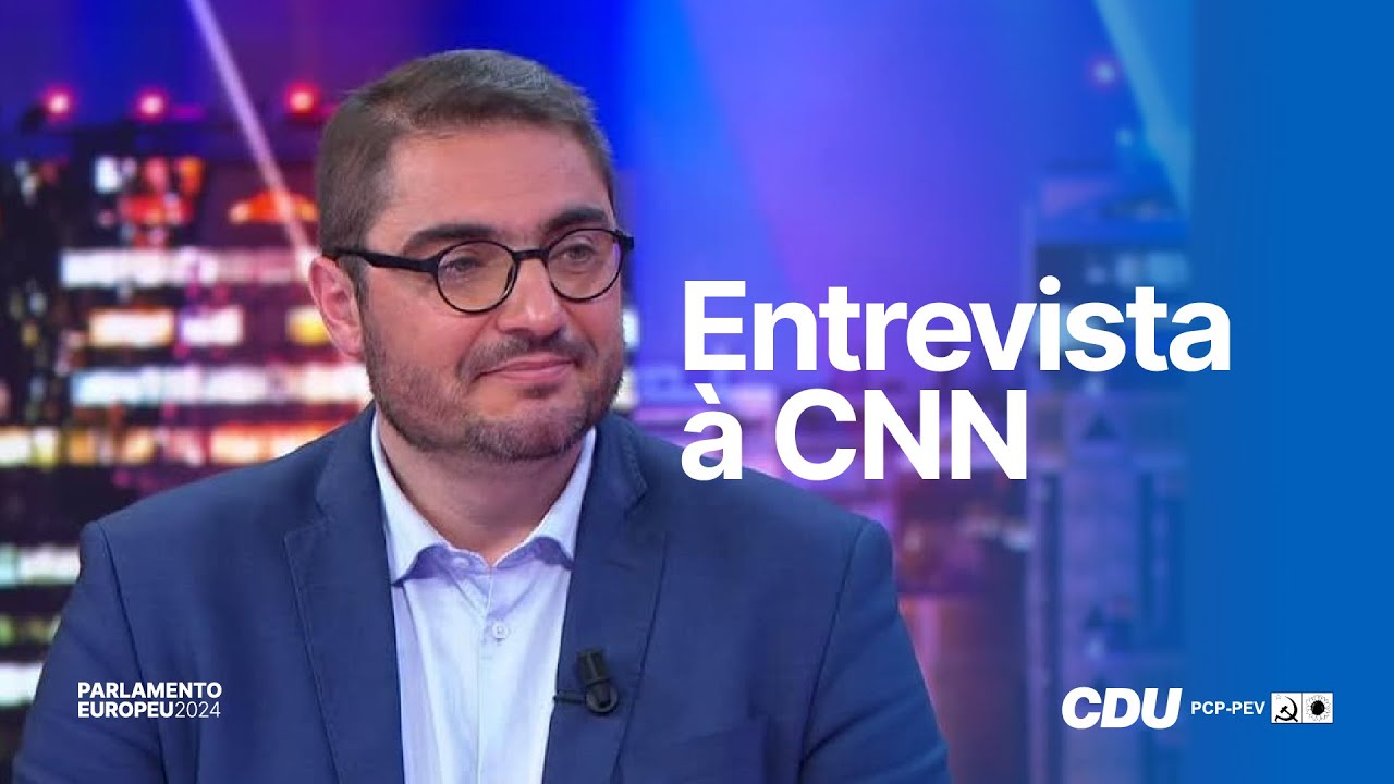 Entrevista de João Oliveira à CNN Portugal