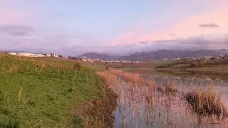 a wonderful sunset in Ben amarouch lake غروب ساحر في بن عماروش، جيجل، الجزائر