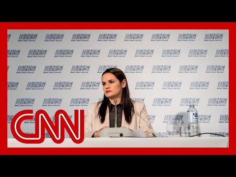 CNN's Amanpour interviews Svetlana Tikhanovskaya: How a stay-at-home mom became an opposition leader