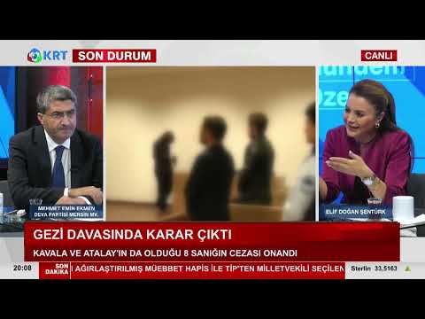 KRT TV'de Elif Doğan Şentürk'ün sunduğu Gündem Özel programına konuk oldum.