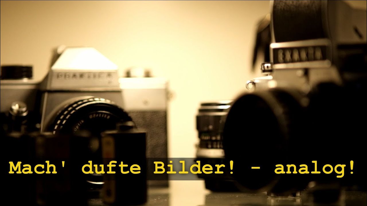 Mach' dufte Bilder - analog! Orwo NP100 + schon wieder Kameras