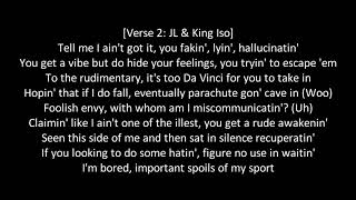 Tech N9ne ft. JL &amp; King I.S.O. - Hit The Ground Running | LyricsOnScreen