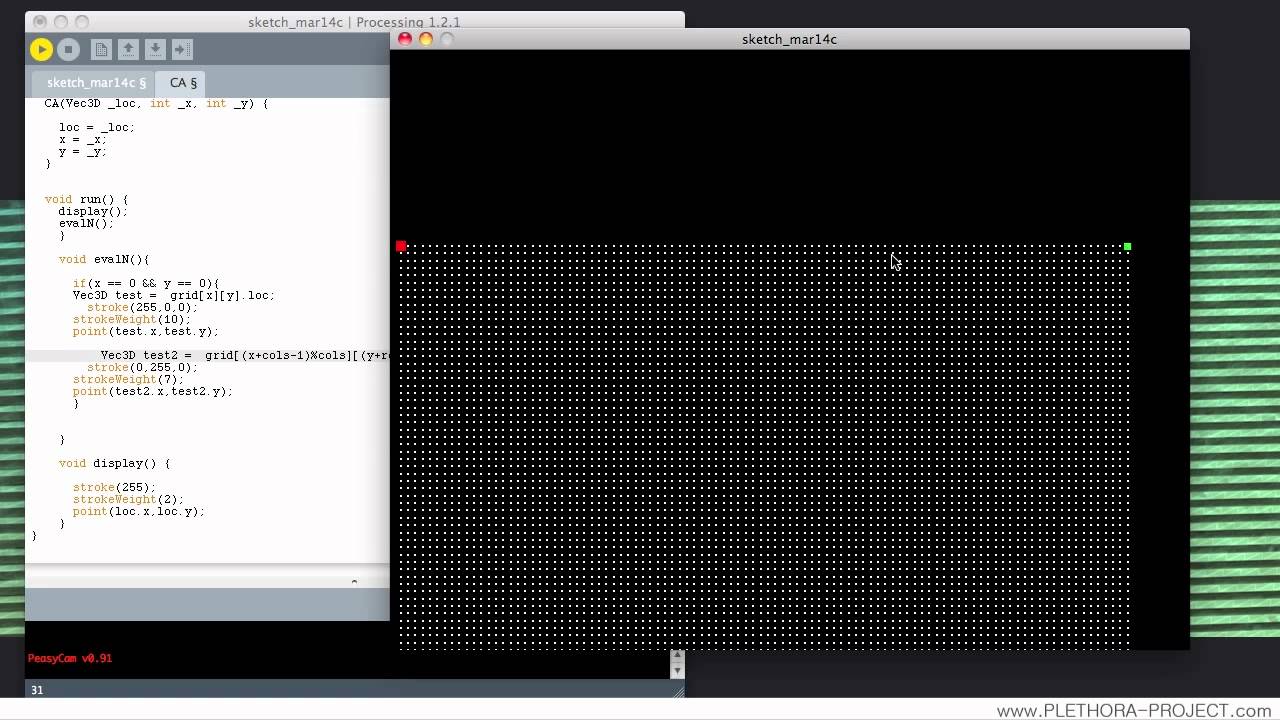 tutorial for image processing Processing tutorial 21 game of life ca youtube.