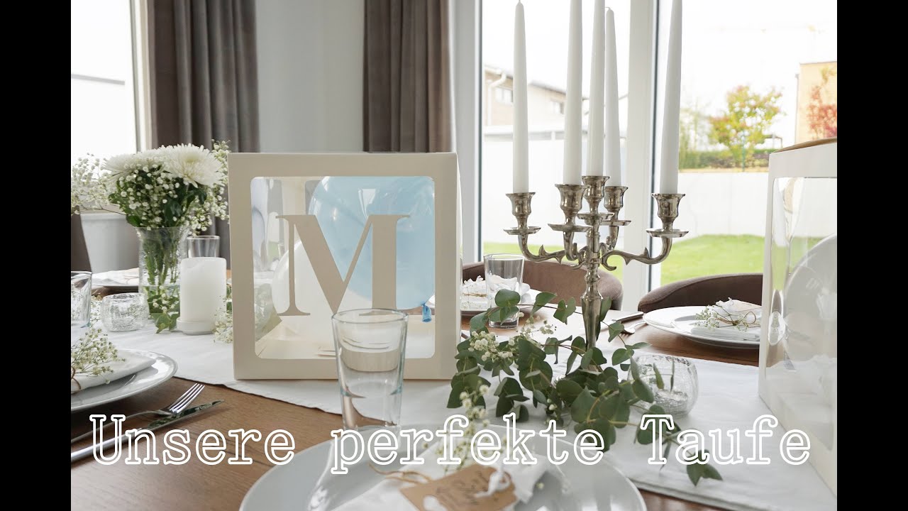 Inspiration für eine wunderschöne Taufe.//Deko//Buffet//Erinnerungen//Torte//Luftballongirlande