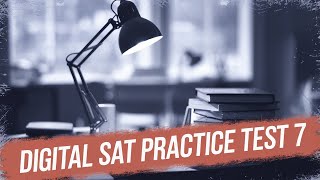 Mastering MATH: DIGITAL SAT Practice Test 7 Explained! (ft. Math Module 1 - Question 7)