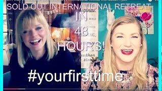YOUR FIRST TIME Hosting a { SOLD OUT } International Retreat with Susan Hyatt
