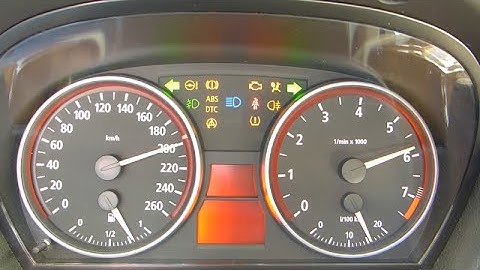 How to test the instrument cluster on bmw e90 (KI TEST)