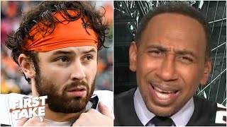 ‘WHO CARES?’ - Stephen A. reacts to Baker Mayfield, Browns vs. Bengals in Week 2 | First Take