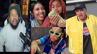 Fair game? Akademiks reacts to Stevewilldoit flying out 6ix9ine’s BM Sara Molina & His daughter!