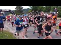 Dpart du trail du chalam 2018  la pesse monique henriet