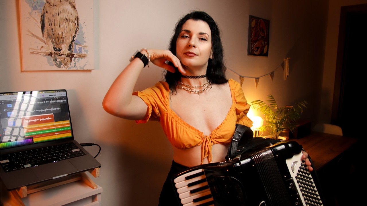 Элвис Пресли - Can't Help Falling In Love | Версия для аккордеона в стиле босса-нова