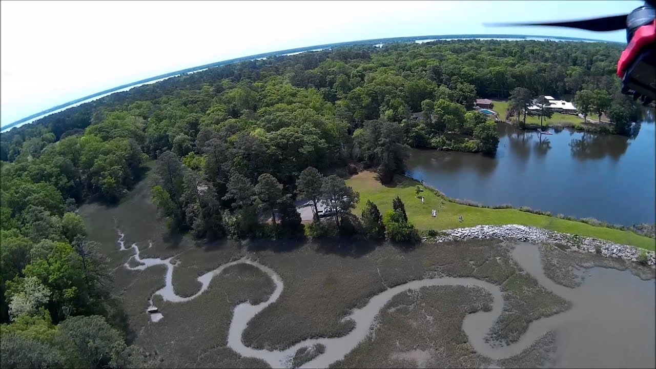 Sleepy Lake / Chuckatuck Creek Dam YouTube