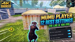 MUMU PLAYER 12 BEST SETTING FOR BGMI4.3🔥🔥😱 #bgmi #bgmishorts #emulator #pubg #indiancpolee