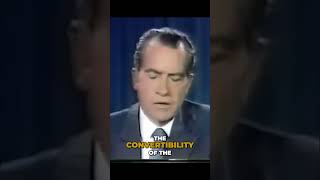 When Nixon Dropped the Gold Standard #gold #soundmoney