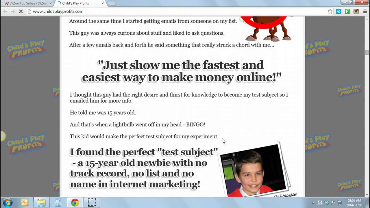 Childs Play Profits Review and Bonuses