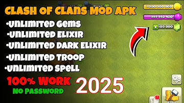🏰 Clash of Clans Mod APK 2025 | Free No Password + Latest Hack!