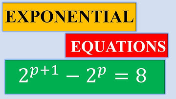 Exponential equations made easy