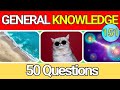 Educational General Knowledge Quiz Trivia 151 📚💡| Can You Answer All 50 Questions Correctly? 2024