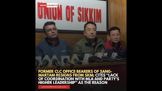 Former CLC office bearers of Sang-Martam resigns from SKM