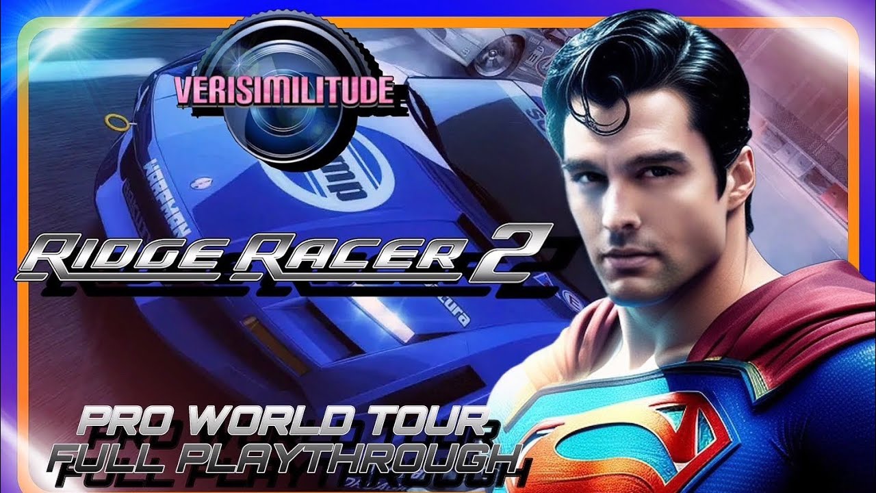 RIDGE RACER 2 ON THE PLAYSTATION 5; PRO WORLD TOUR FULL PLAY THROUGH ...