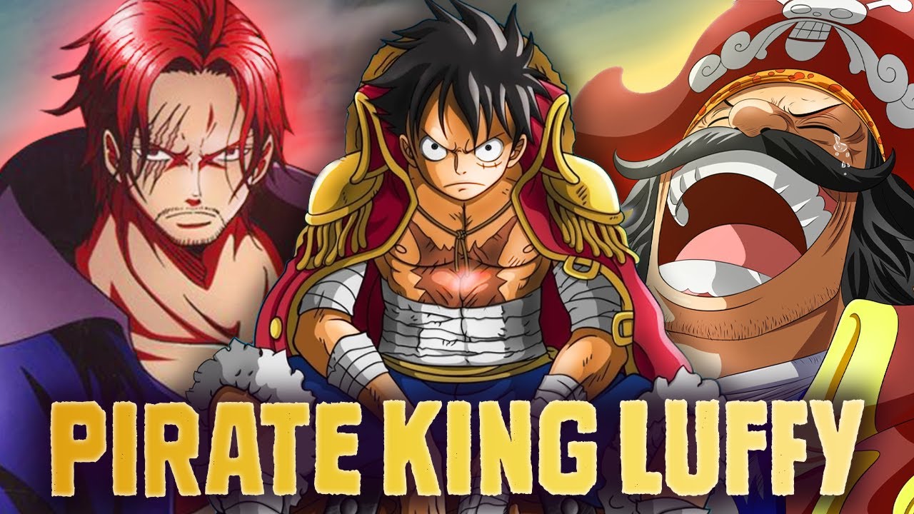 King of pirates anime hand do Voyager King standing posture eating meat ...