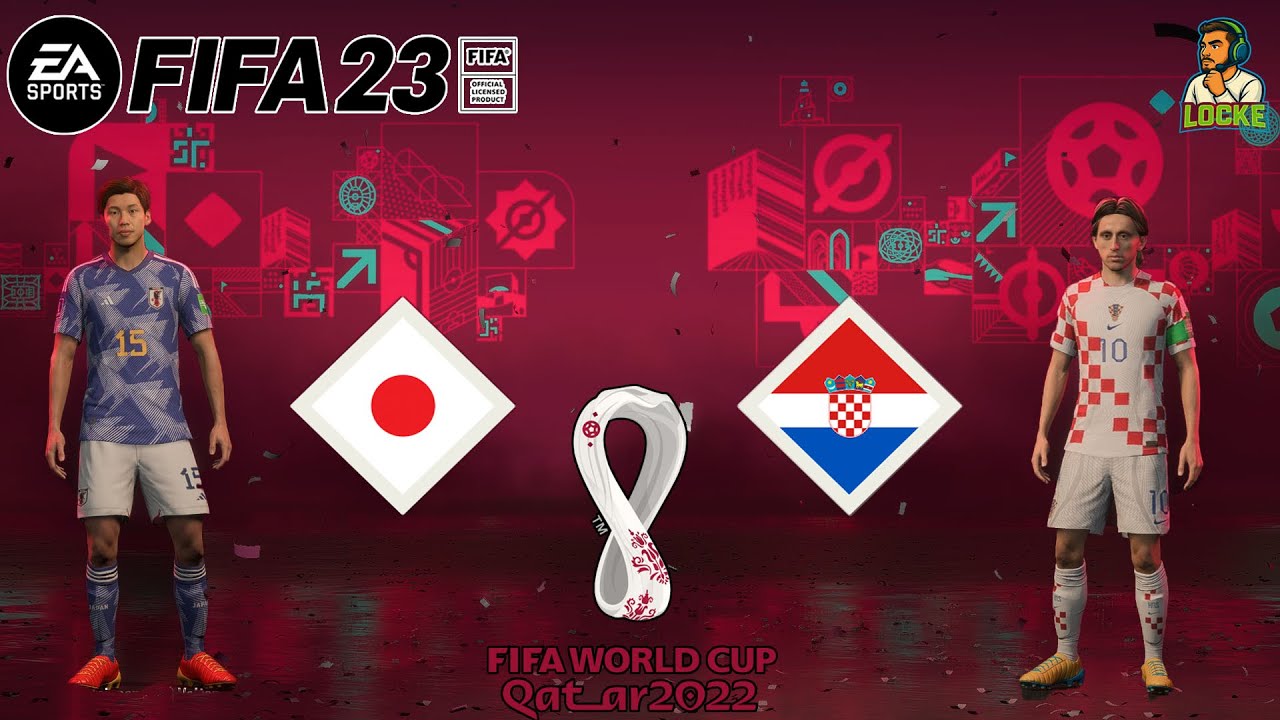 FIFA 23 | JAPÃO X CROACIA | OITAVAS DE FINAL | FIFA WORLD CUP