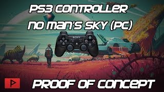 [Proof of Concept] PS3 Controller in No Mans Sky (PC)