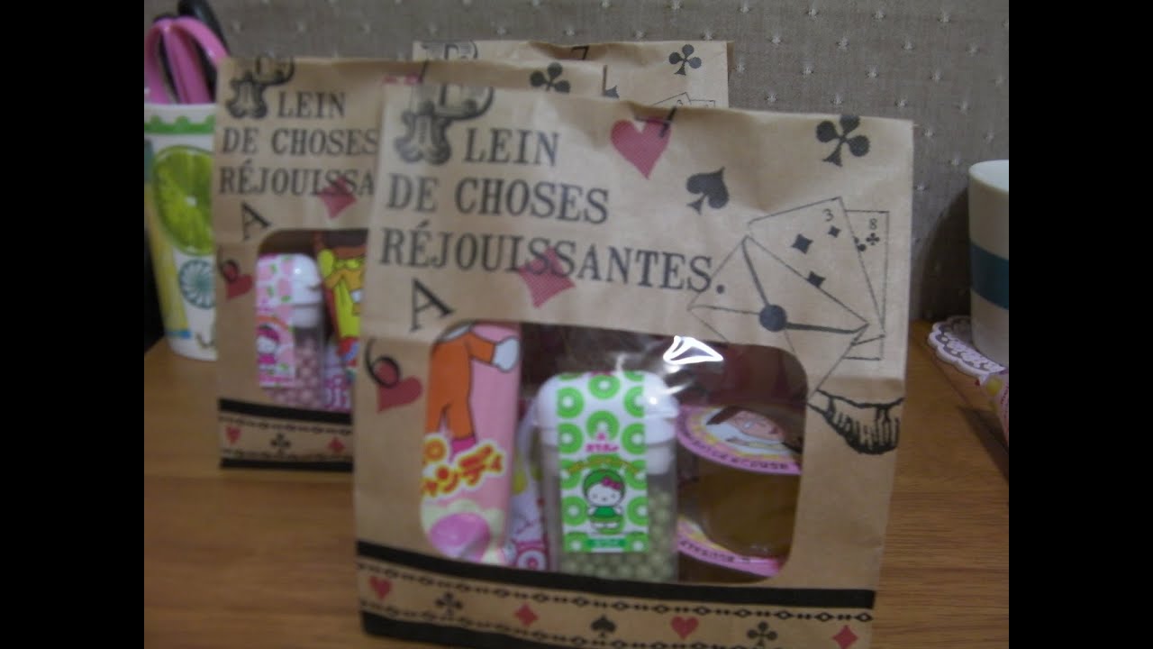 【音フェチ・ASMR】お菓子の袋詰め作業 袋の音【無言】音量注意