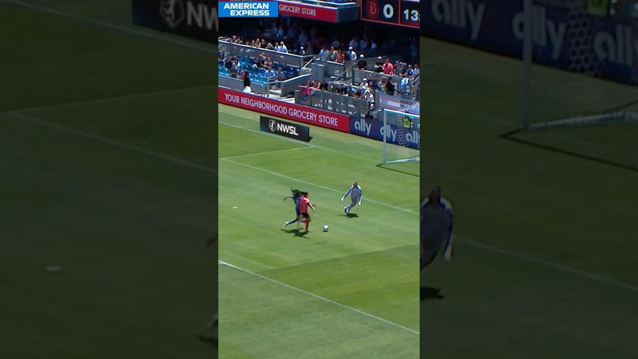 SHE KEPT GOING!Karlie Lema takes it herself for Bay FC 💪 #nwsl #soccer #football