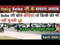 Baba   italy sawal jawab  baba ji ke question answer  april  radhaswami babaji