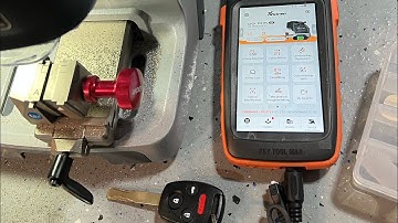 Cut & Cloning a Honda key chip using key tool max / Xhorse Dolphin XP-005 no obd programming needed