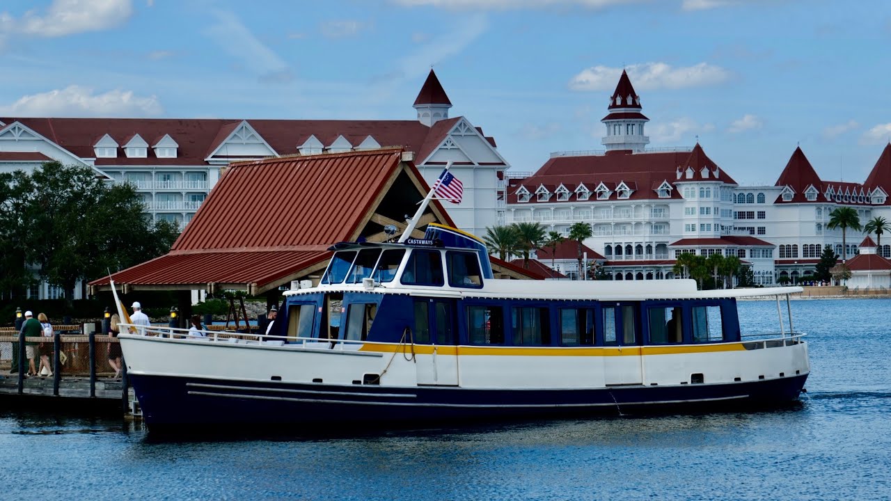 Magic Kingdom Resorts 2025 Boat Ride to Magic Kingdom, Grand Floridian ...