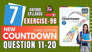 Class 7th Math Exercise 9B Question 11-20 | Countdown 7 | OXFORD SYLLABUS | Math with Afshan #maths