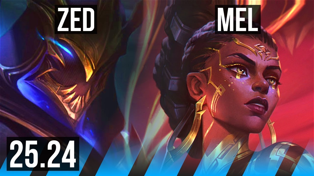 ZED vs MEL (MID) | KR Master | 25.24