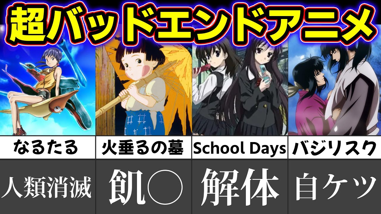 トラウマアニメ 悲しい結末 やばすぎるバッドエンドなアニメ5選 ゆっくり解説 Youtube トラウマアニメ 悲しい結末 やばすぎるバッドエンドなアニメ5選 ゆっくり解説 Youtube