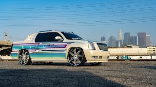 Bagged Cadillac Escalade Ext 30 Diablo Morpheus