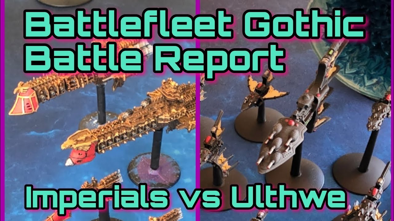 Battlefleet Gothic: Имперский флот против корсаров Эльдаров Ультве — Отчет о битве «Рейдеры»