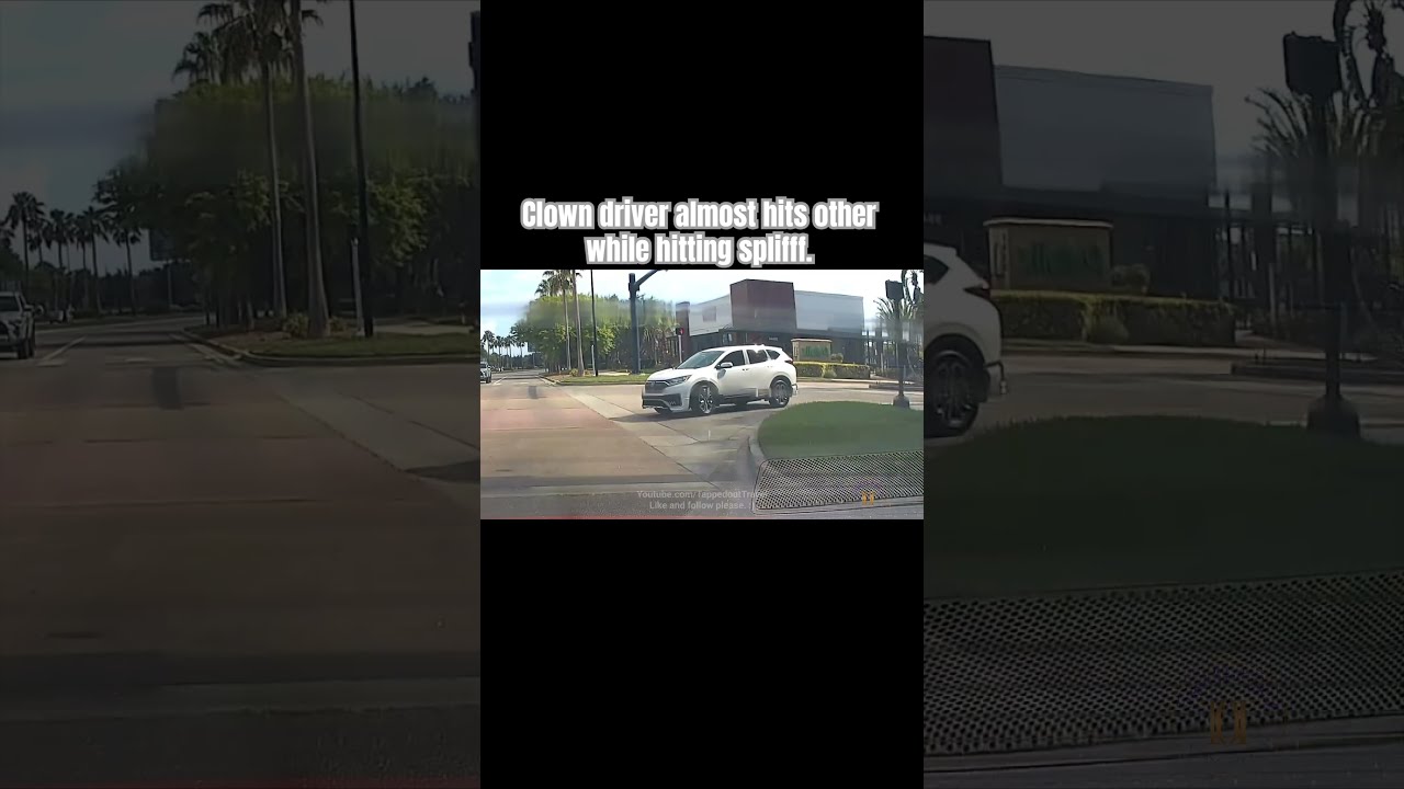 Bad Drivers Orlando Oblivious Driver Almost Slams Into Car Worstdrivers Justdrive