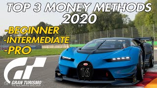 Make money FAST In GT Sport! -3 BEST Money Methods For Beginner, Intermediate And Pro Players!