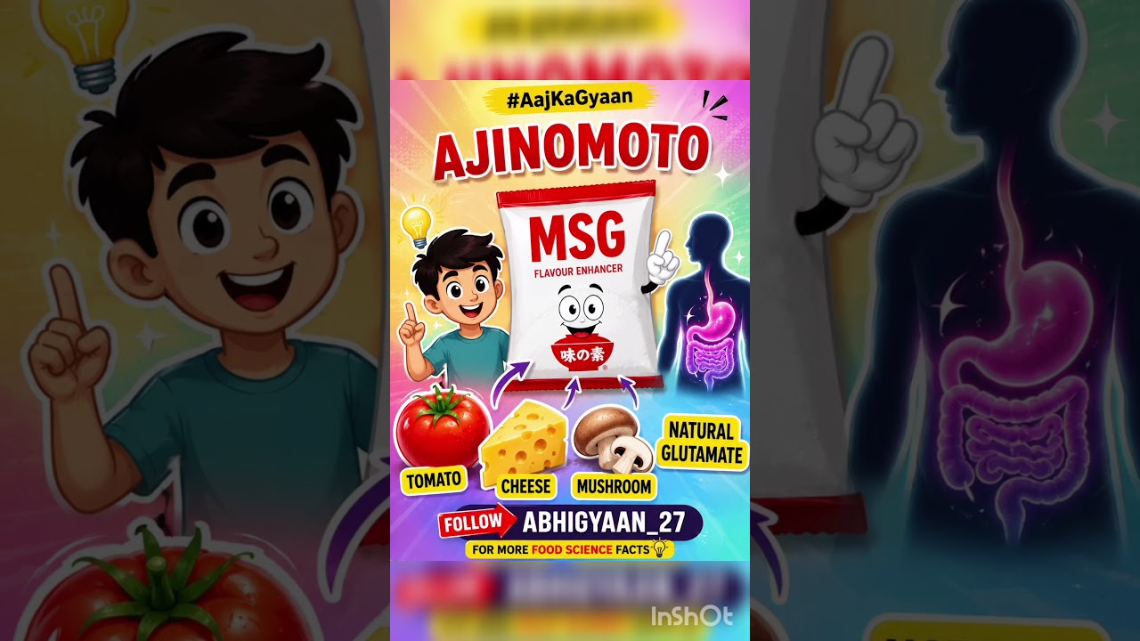 Ajinomoto म्हणजे खरंच slow poison आहे का? 🤔🍜 #shorts #healthyfood #shortsfeed #viral #viralshorts