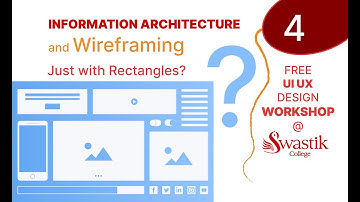 UI UX Design Workshop [part 04] - Information Architecture, Wireframing in Figma // Swastik College