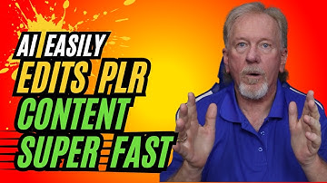 How To Easily Edit PLR Content Super Fast With AI {4 Simple Steps}