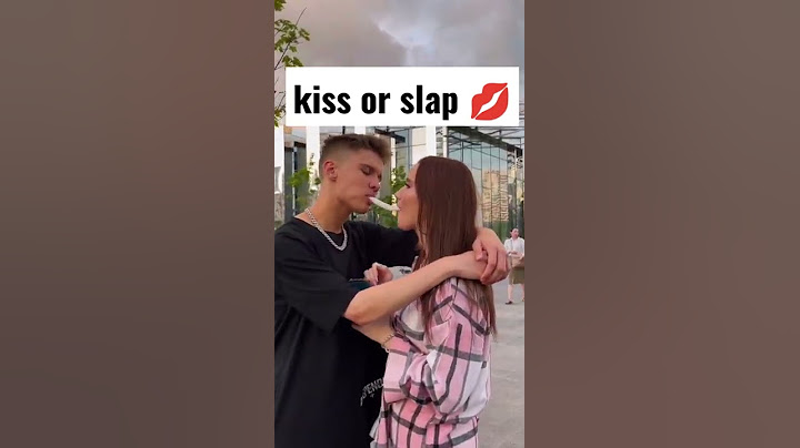 kiss or slap #shorts