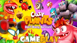 Gameplay Walkthrough Crazy Plants: Random Merge PvP Strategy Games ( Android ) screenshot 2