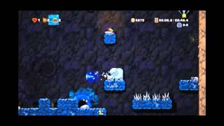Spelunky - Ice caves shortcut