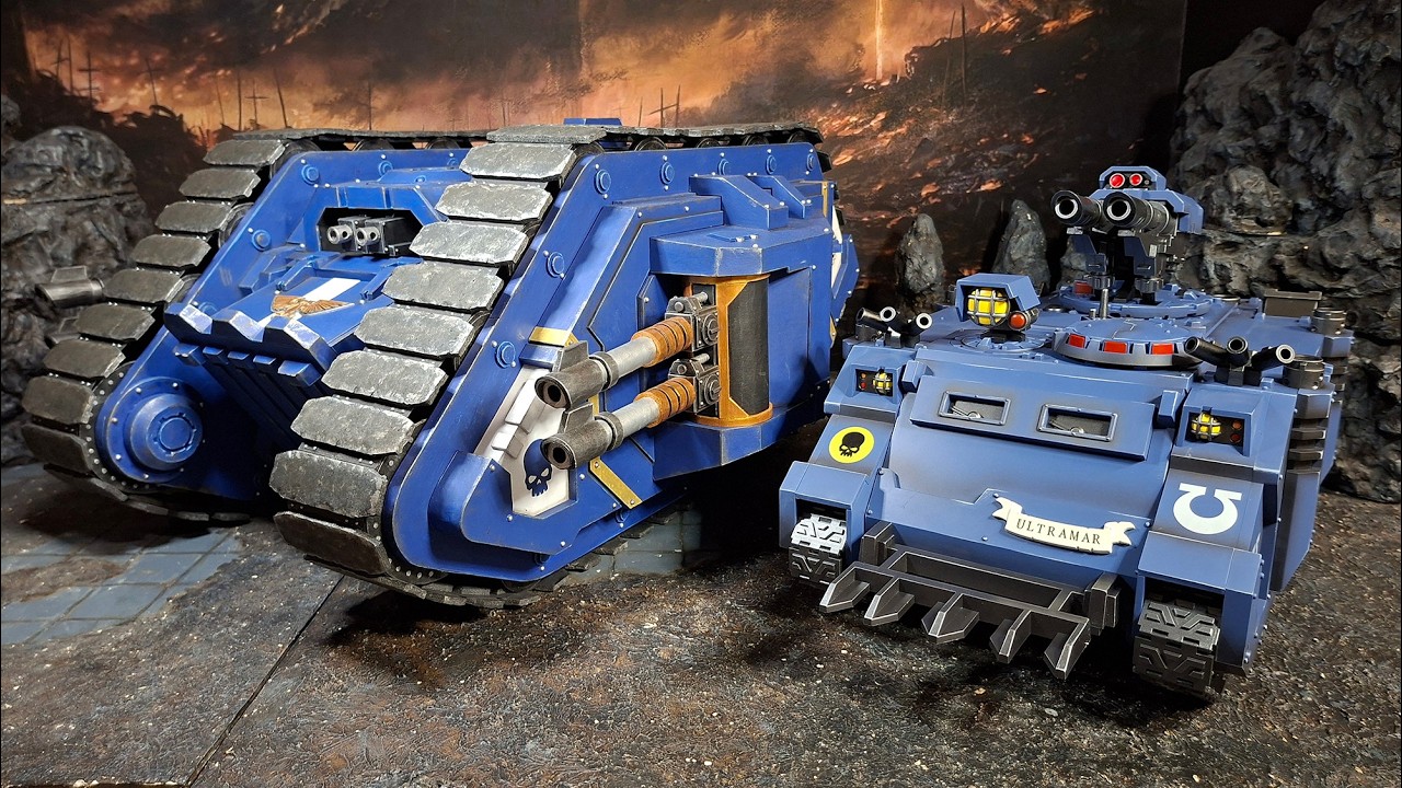 40k Razor Back Tank What Was JoyToy Thinking? Design of Razorback Ultramarine Warhammer 40k ...
