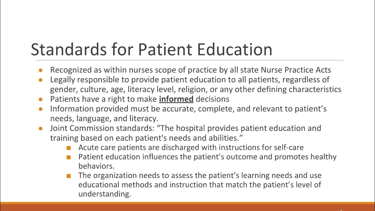 Patient Education 
