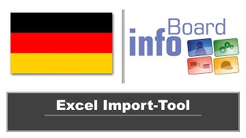 infoBoard - Excel Import Tool