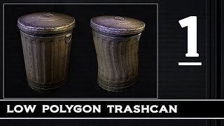 Autodesk Maya 2014 - Trash Can Part 1